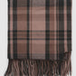 Women's Checkered hood with fringes
