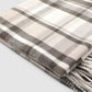 Women's Checkered hood with fringes