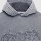 Men's Boxy hoodie with lettering print
