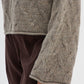 Women's Sweater with turtleneck and cable knit