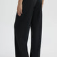 Women's Wide leg mélange-effect trousers