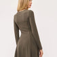 Women's Ribbed A-Line Dress