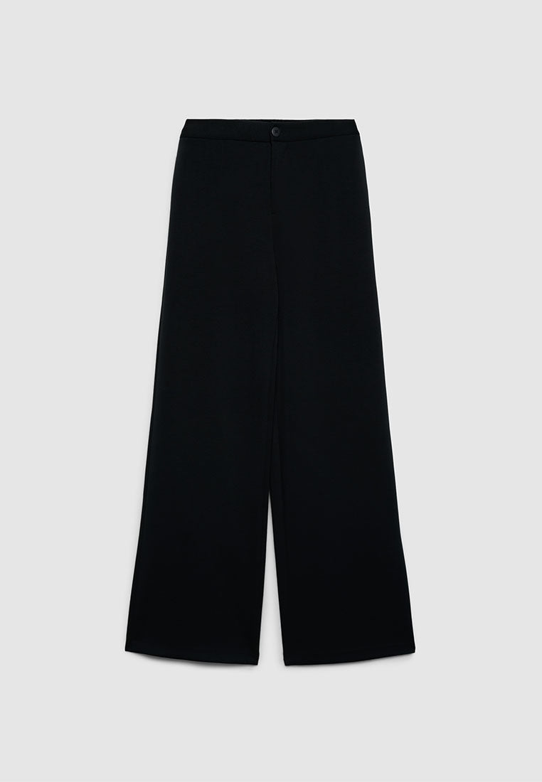 Women's Fitted Waist Flowy Slacks