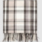 Women's Checkered hood with fringes