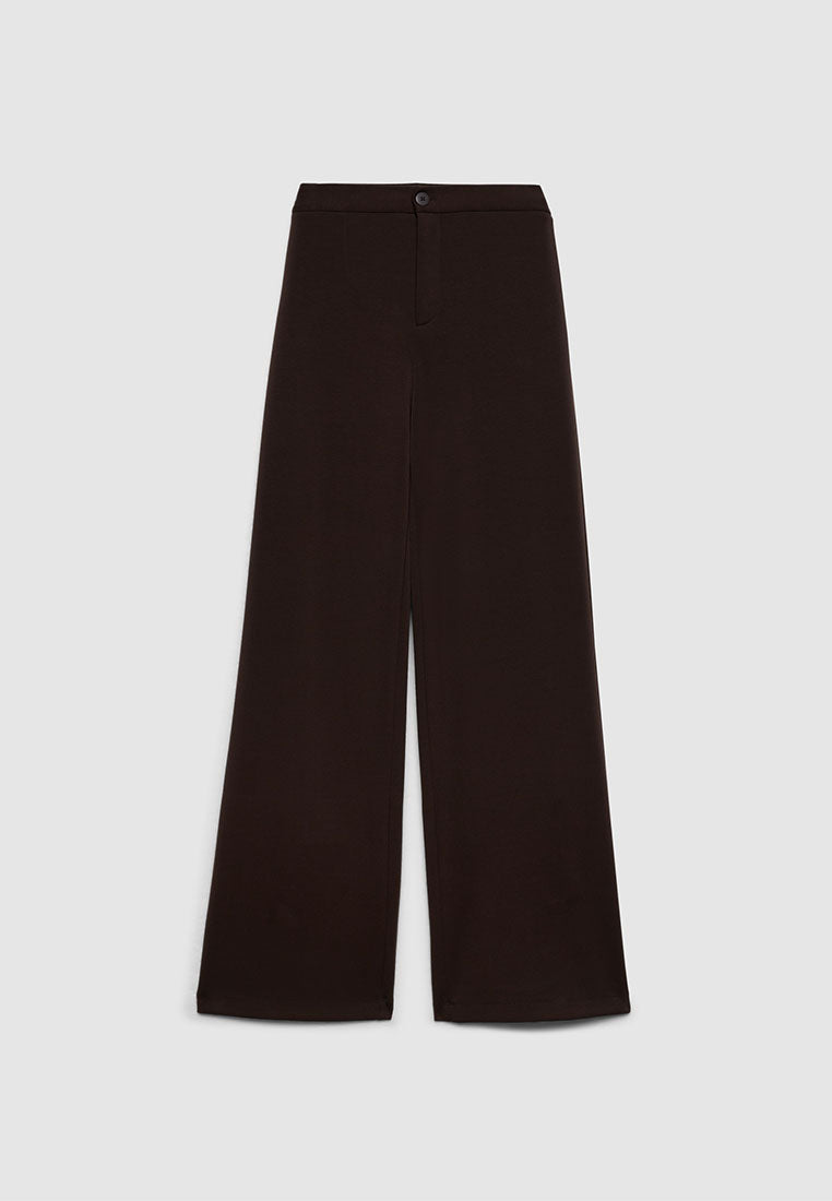 Women's Fitted Waist Flowy Slacks