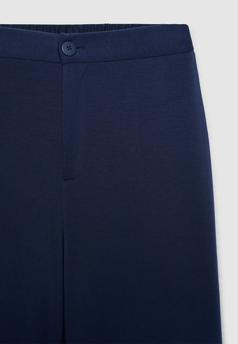 Women's Fitted Waist Flowy Slacks