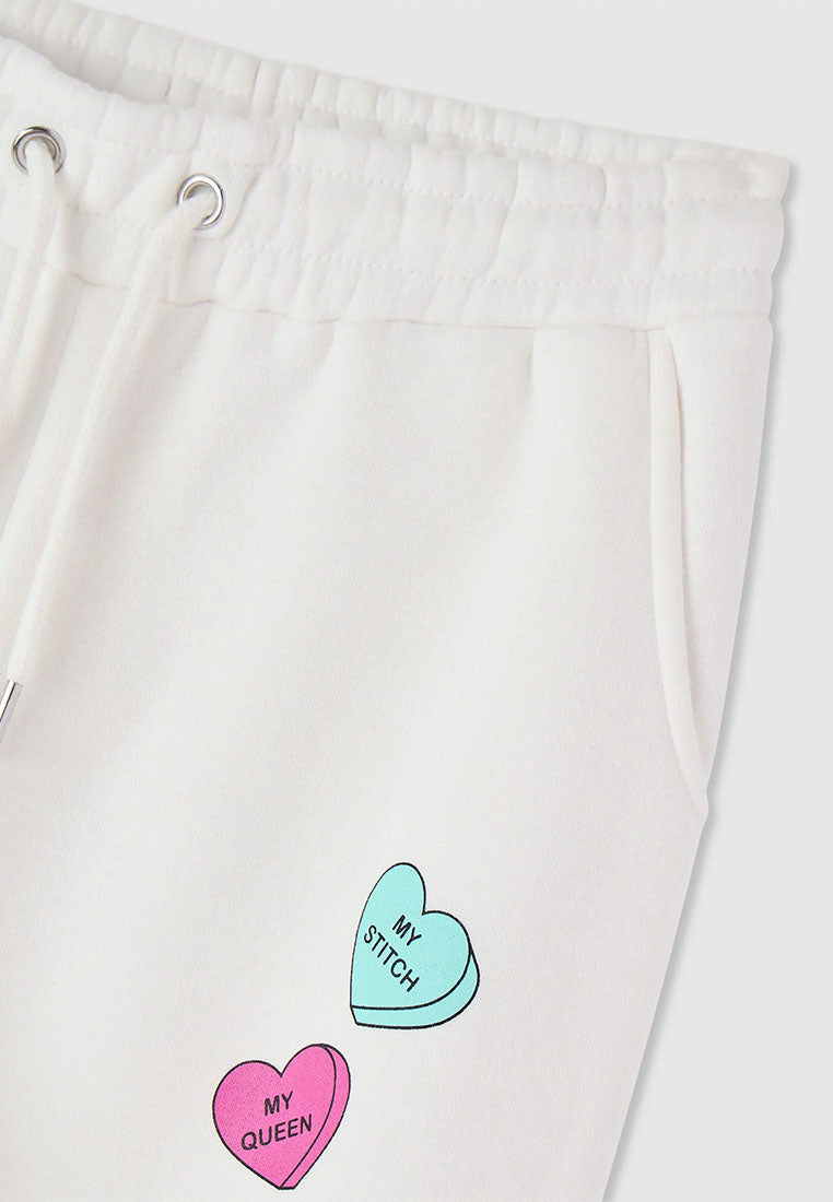 Maxi tracksuit trousers with Stitch print for Girls