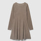 Women's Ribbed A-Line Dress
