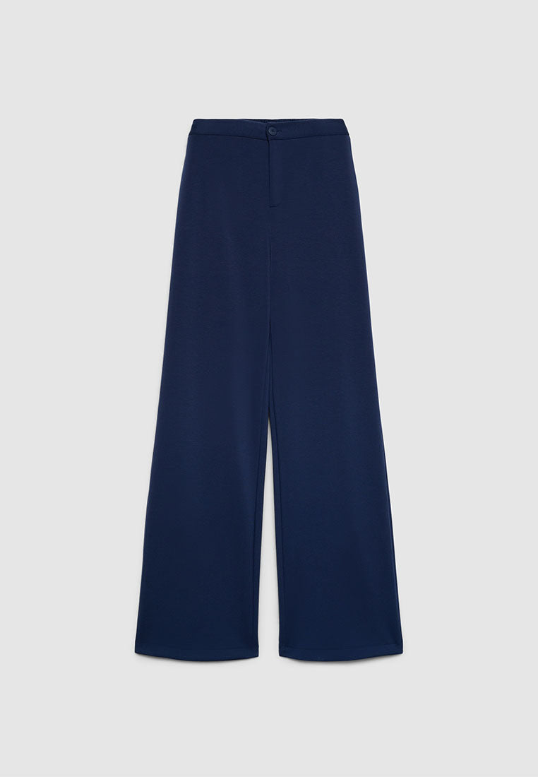 Women's Fitted Waist Flowy Slacks