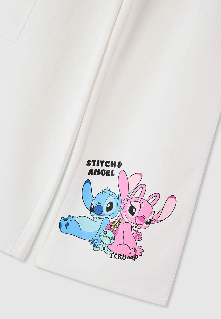 Maxi tracksuit trousers with Stitch print for Girls