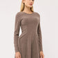 Women's Ribbed A-Line Dress