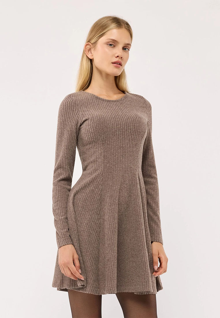 Women's Ribbed A-Line Dress