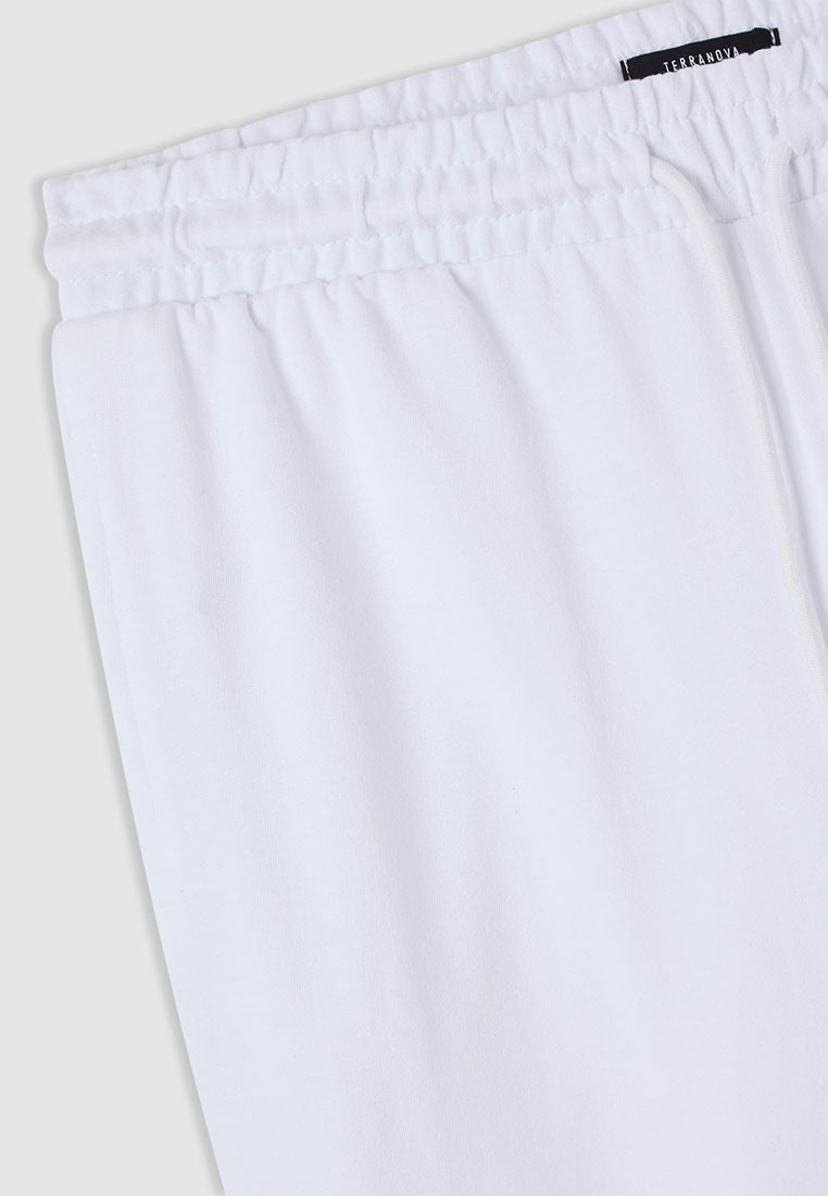 Men's "BECOME" Vertical Drawstring Shorts
