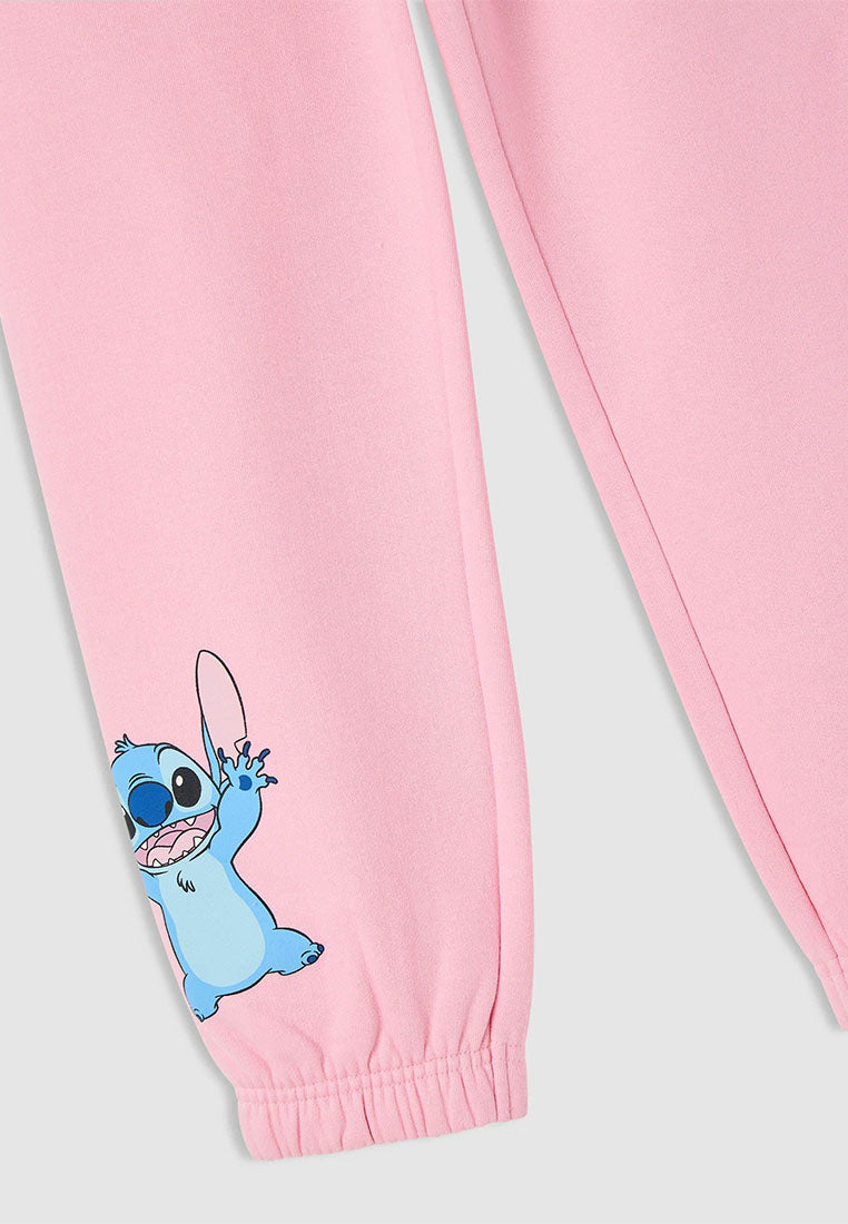 Stitch® Print Long Sweatpants for Girls