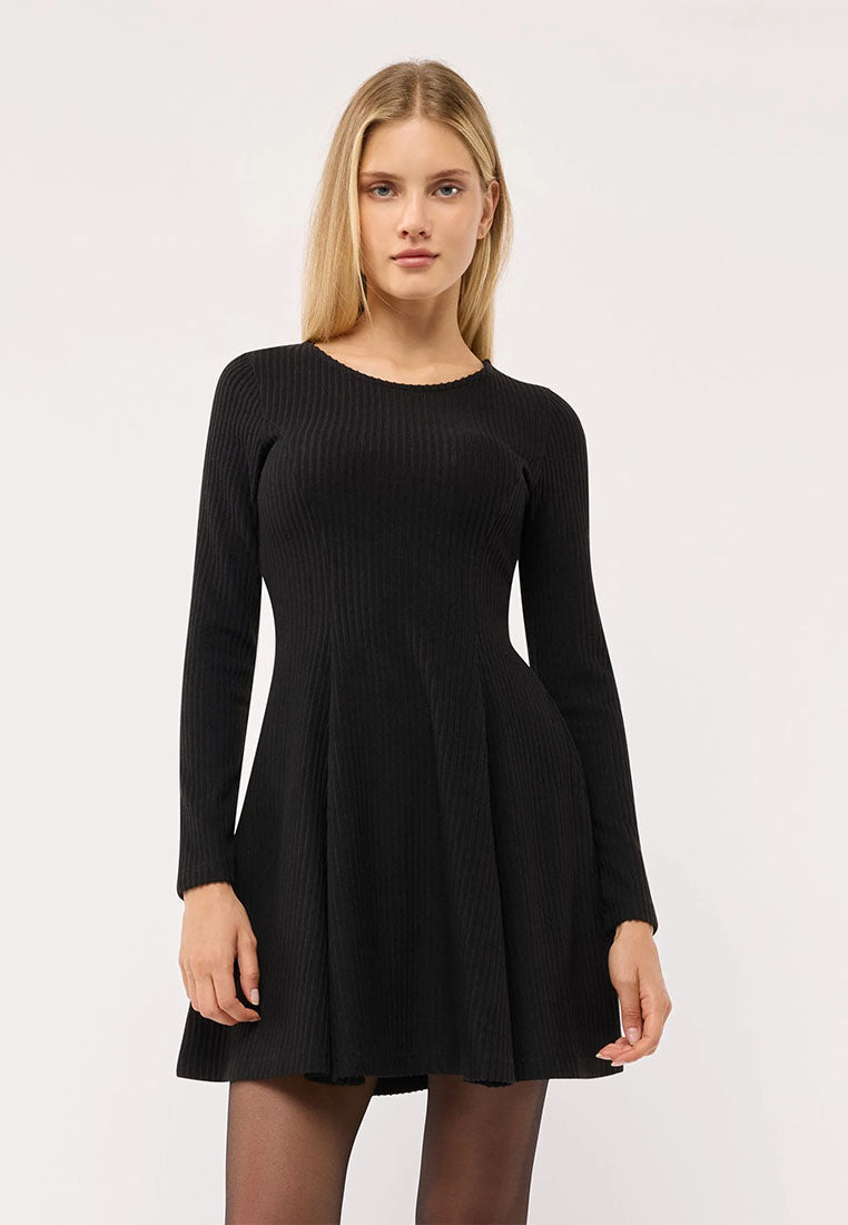 Women's Ribbed A-Line Dress