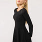 Women's Ribbed A-Line Dress