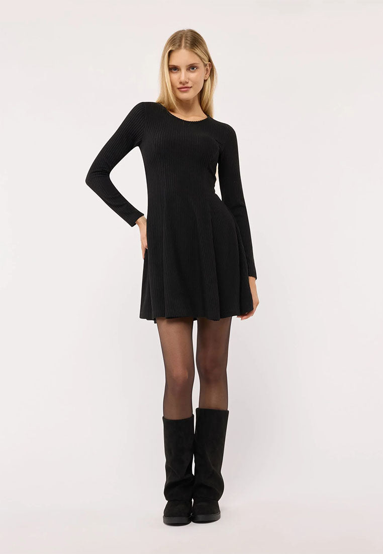 Women's Ribbed A-Line Dress