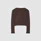 Women's Long-sleeve T-shirt with shirt inserts