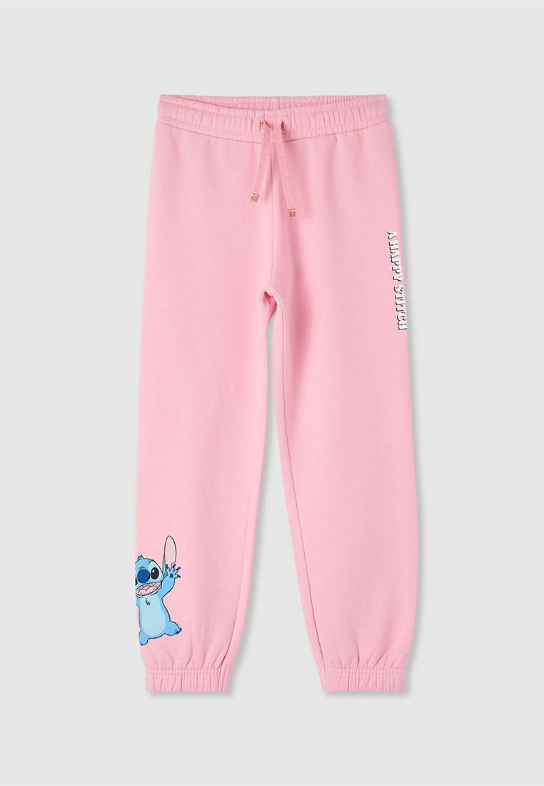Stitch® Print Long Sweatpants for Girls