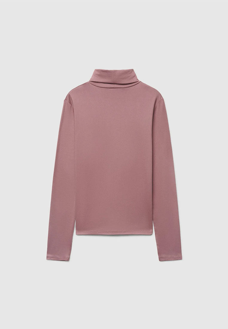 Women's High-neck Long-sleeved T-shirt