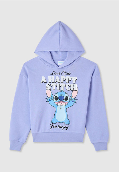 Hoodie with Stitch® print for Girls