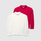 Pack of 2 Long-Sleeved T-Shirts for Girls