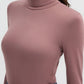 Women's High-neck Long-sleeved T-shirt