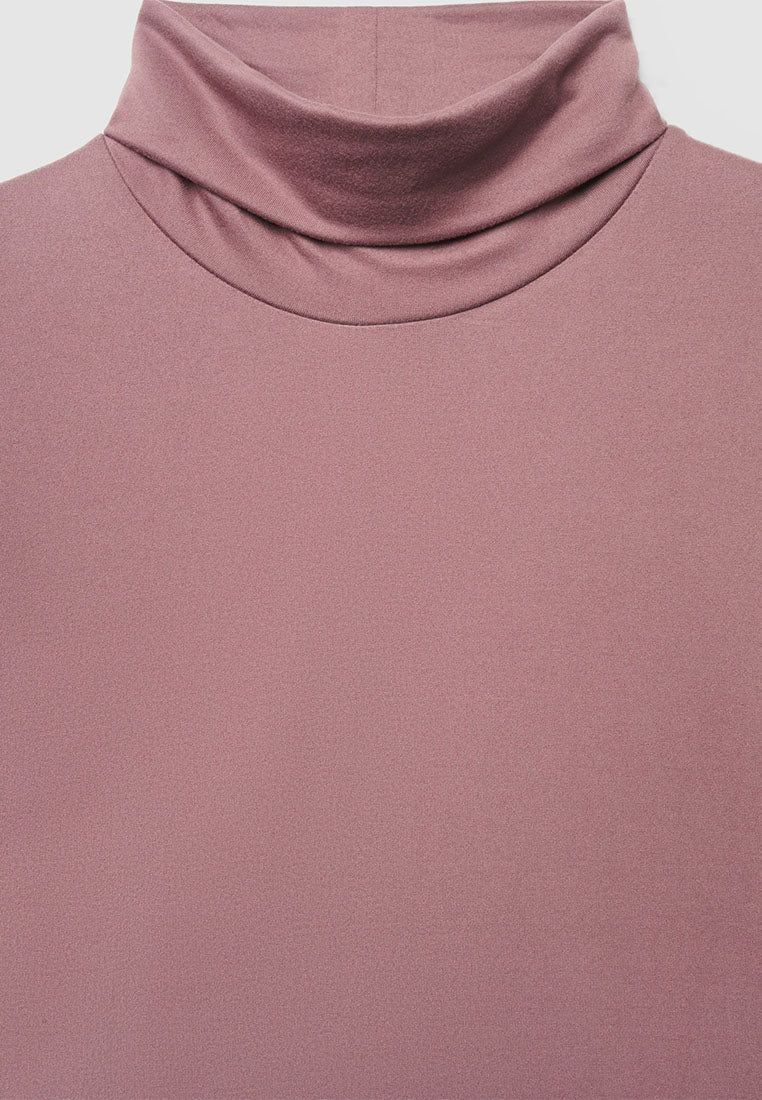 Women's High-neck Long-sleeved T-shirt