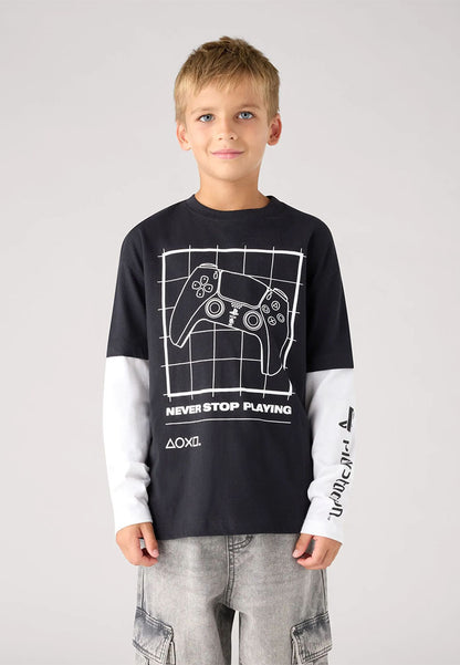 Long-sleeve T-shirt with PlayStation® print for Boys