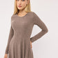 Women's Ribbed A-Line Dress