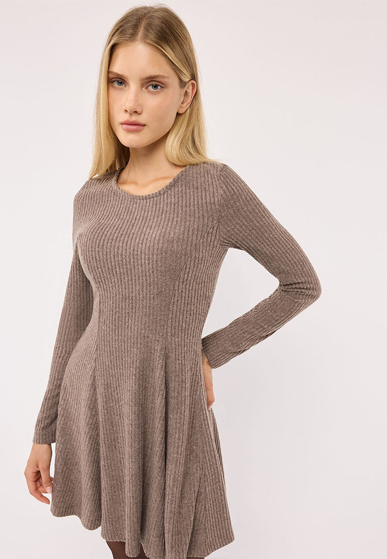 Women's Ribbed A-Line Dress