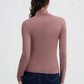 Women's High-neck Long-sleeved T-shirt