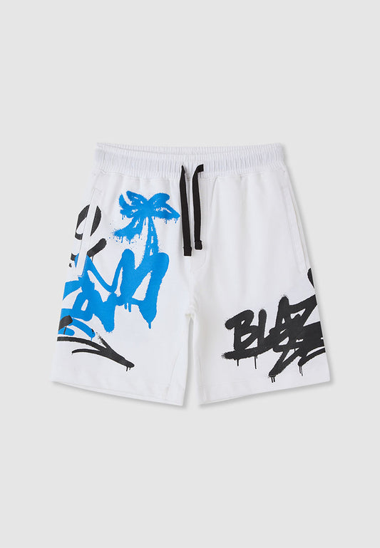 BLAZE Graffiti Graphic Shorts for Boys