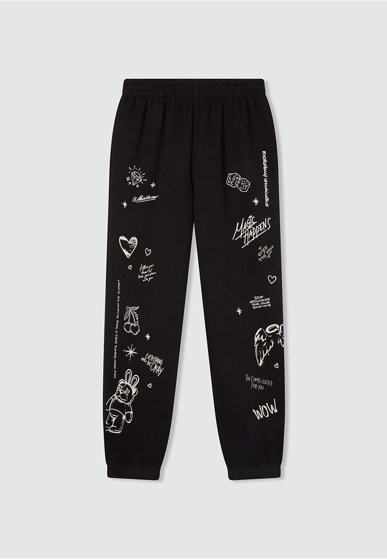 Woman Full-length gym pants