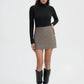 Women's High-neck Long-sleeved T-shirt