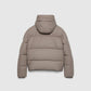 Women's Padded jacket with plain hood