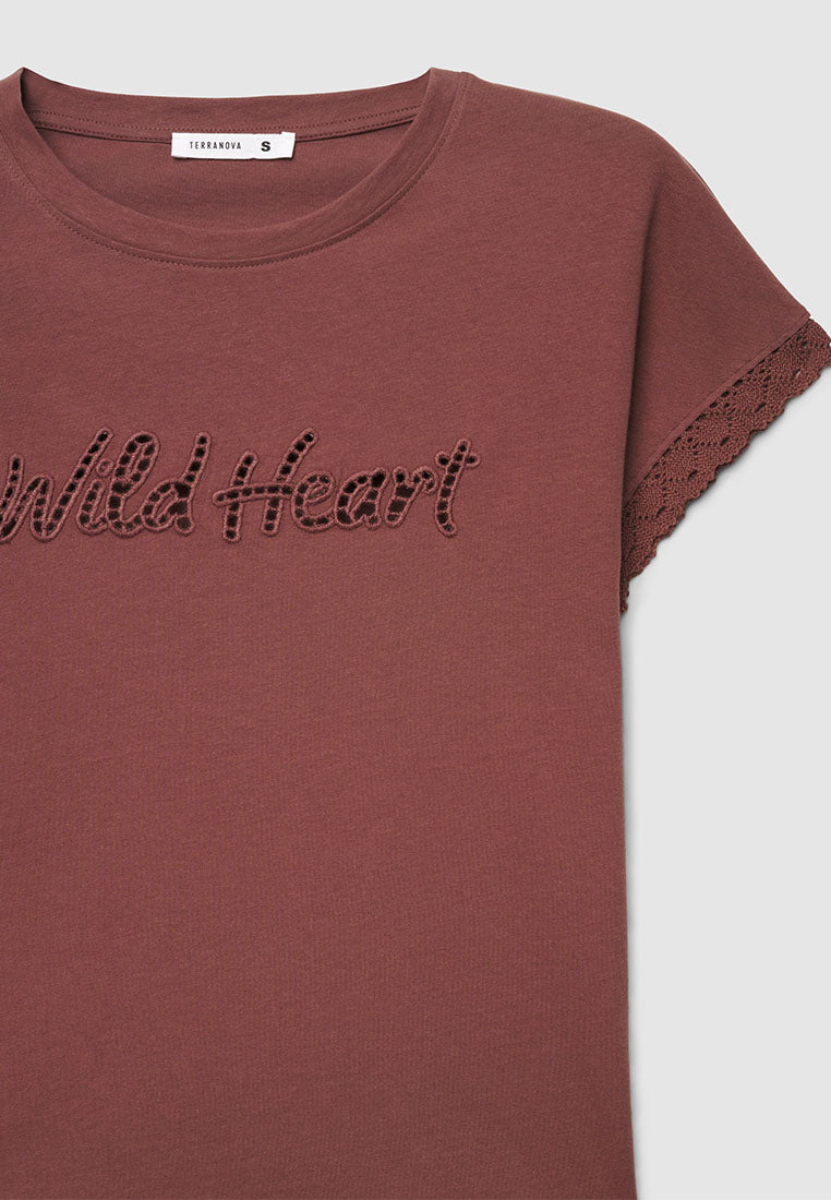 Women's Macramé edge Shirt