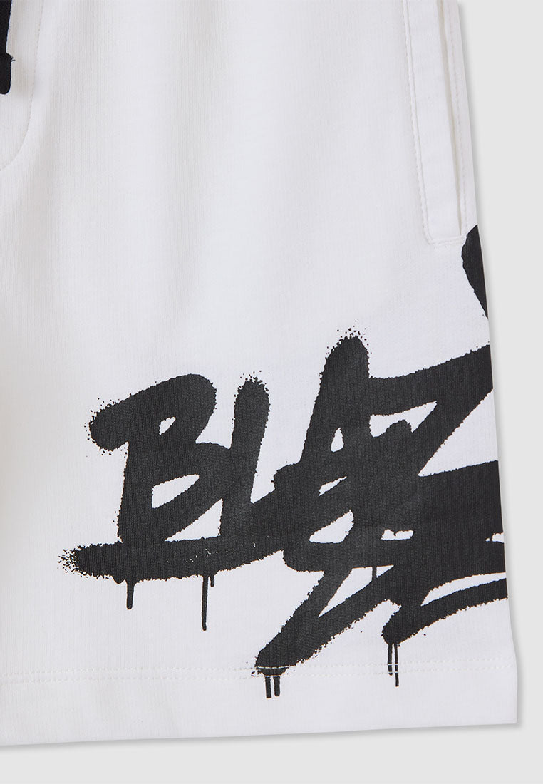 BLAZE Graffiti Graphic Shorts for Boys
