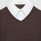 Women's Long-sleeve T-shirt with shirt inserts
