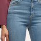 Women's High-waisted flared jeans