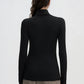 Women's High-neck Long-sleeved T-shirt