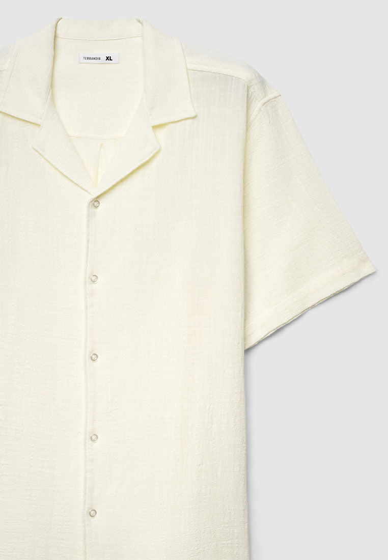 Men's Plain Bowling Shirt