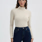 Women's High-neck Long-sleeved T-shirt