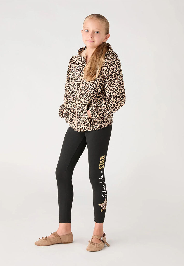 Long Leggings with Star for Girls