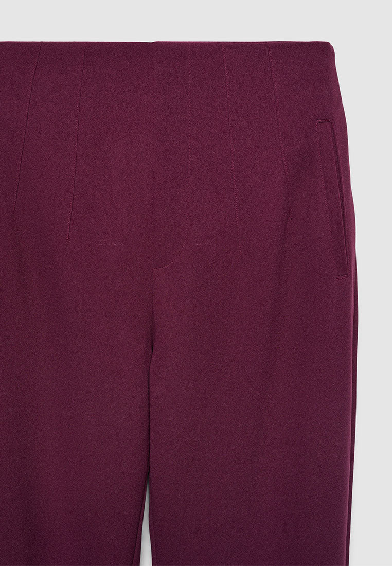 Women's High-Rise Tailored Tapered Pants