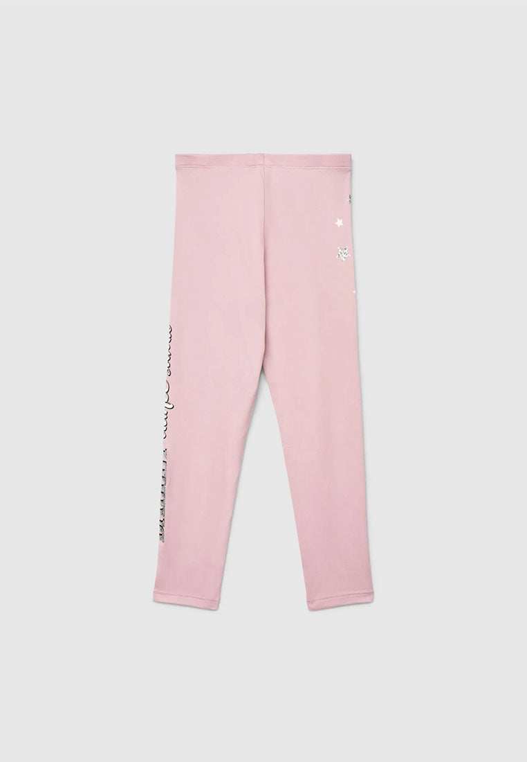 Long Leggings with Star for Girls