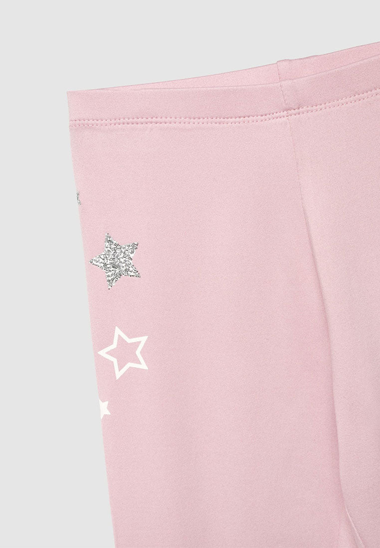 Long Leggings with Star for Girls