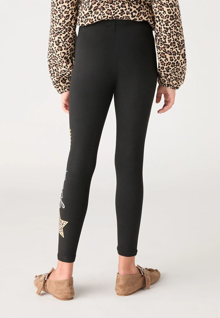 Long Leggings with Star for Girls