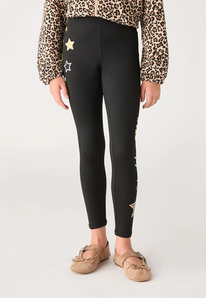 Long Leggings with Star for Girls