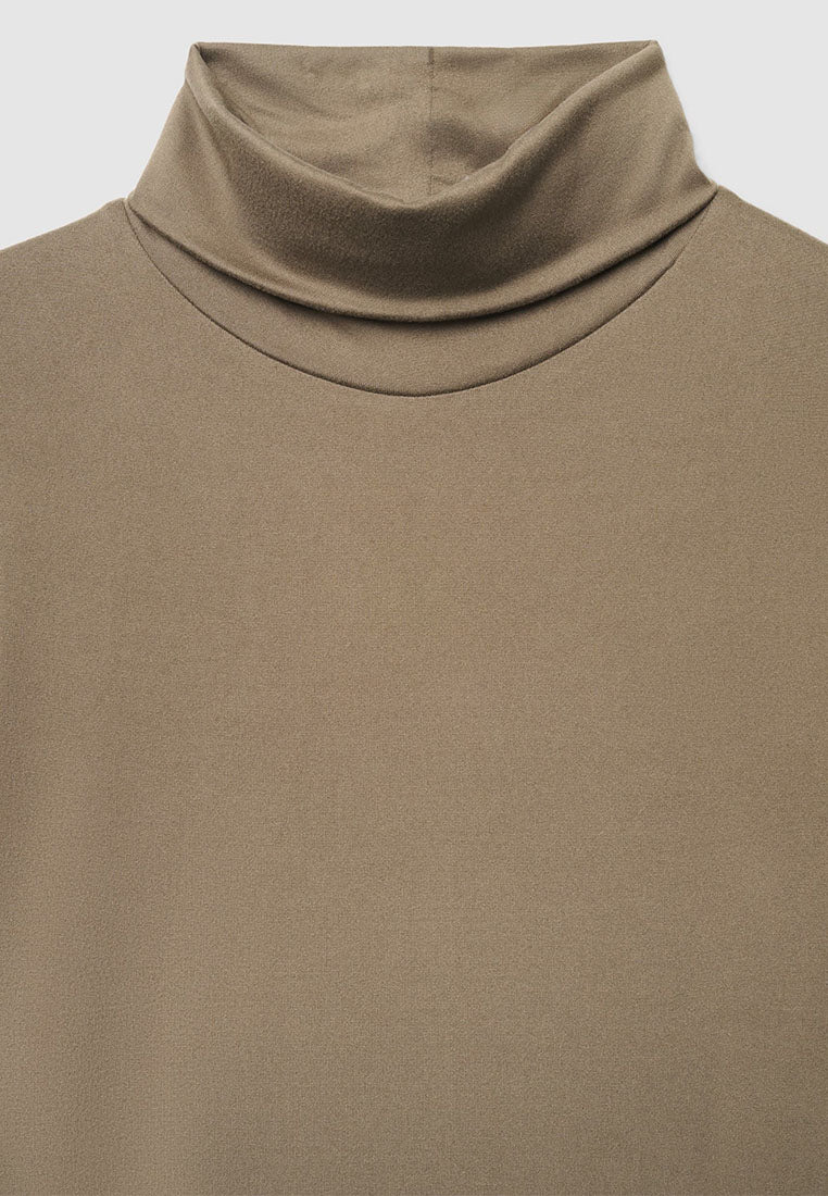 Women's High-neck Long-sleeved T-shirt